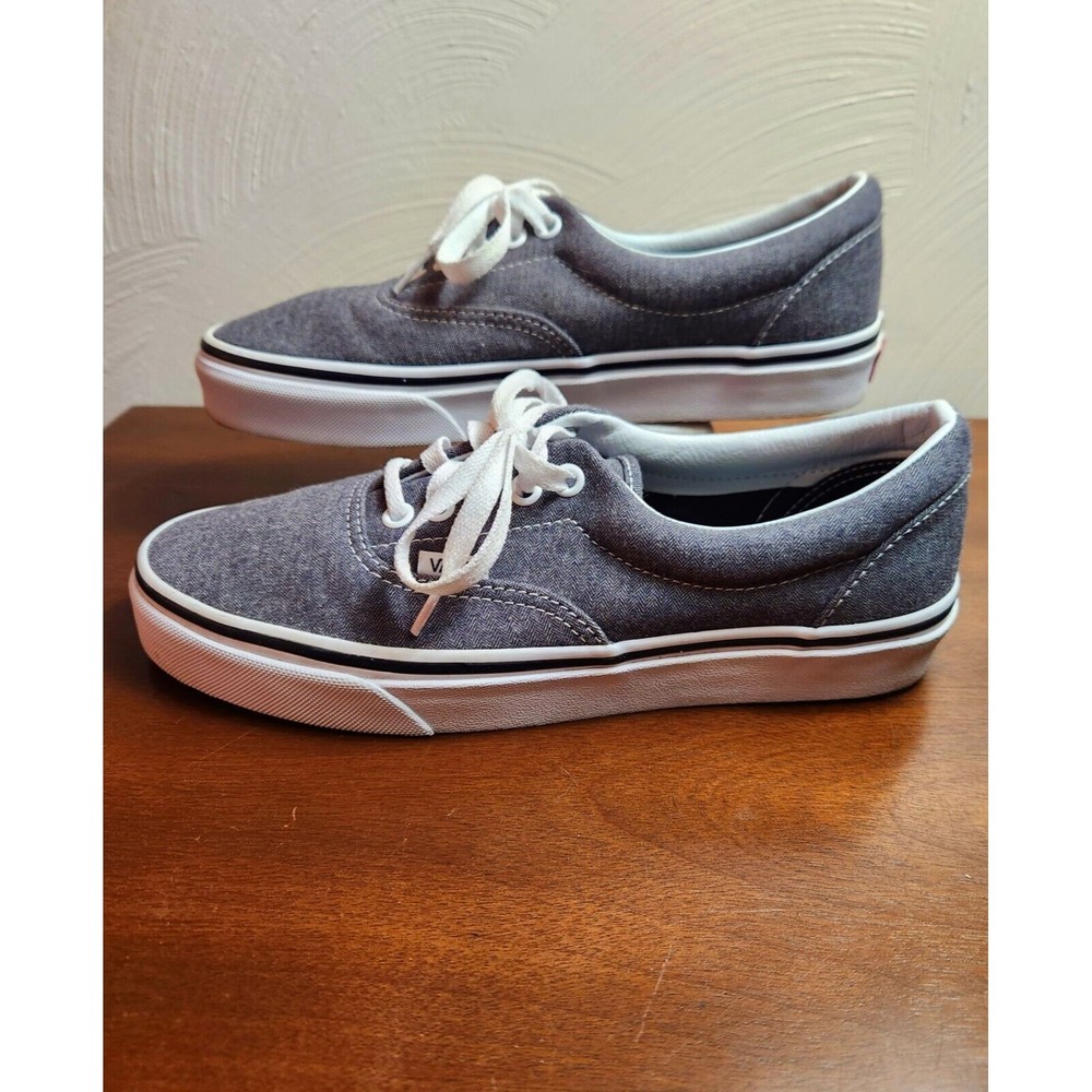 Vans Off The Wall Seldom Worn 721278 Gray Shoes Womens Size 8.5 Mens Size 7 - Picture 2 of 11